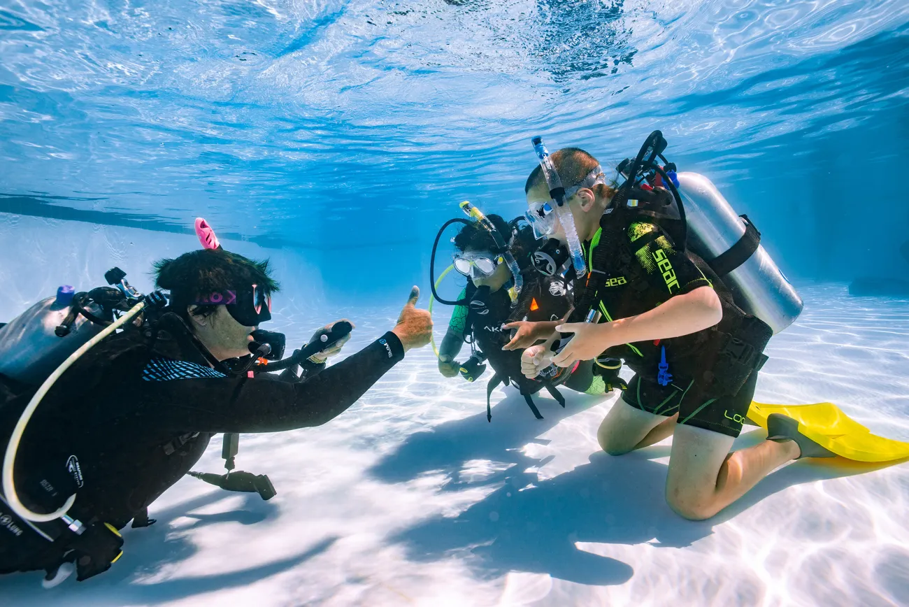 PADI Open Water Diver búvártanfolyam